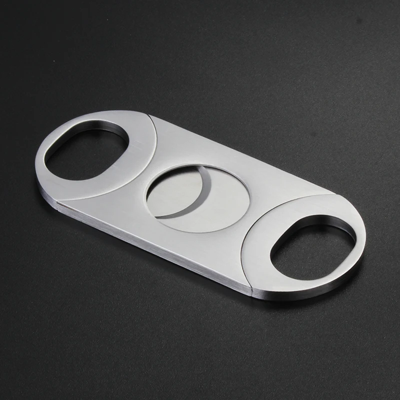 Classic Style Double Blade Cigar Scissors New Handle Stainless Steel Cigar Cutter Cigar Accessories Essential