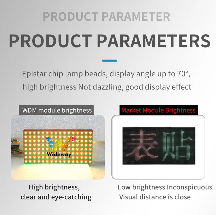 Outdoor Two-color P10 Full-color High-definition LED Panel Variable Information Traffic Display