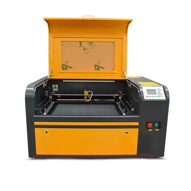 SUNWAY SW6040 50 Вт 80 100 Co2 лазерная резка рабочая зона 600*400 мм co2 гравировальная машина цена