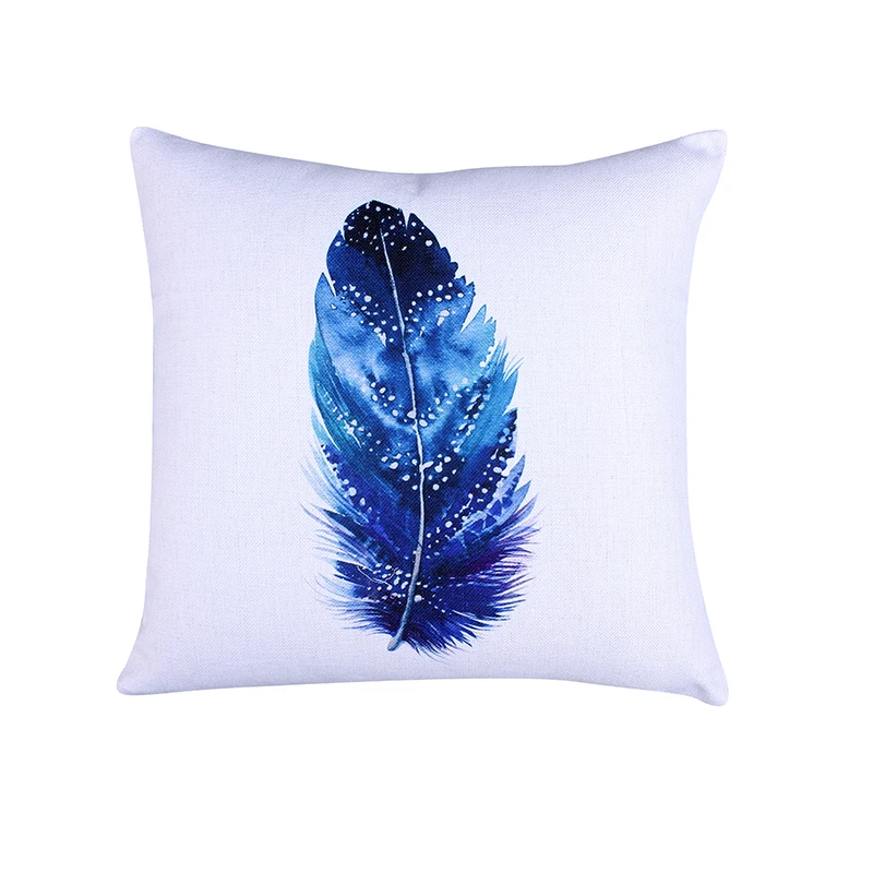 custom knitted printing decoration square outdoor indoor pillow cover sofa bedroom car office 18*18 inches
