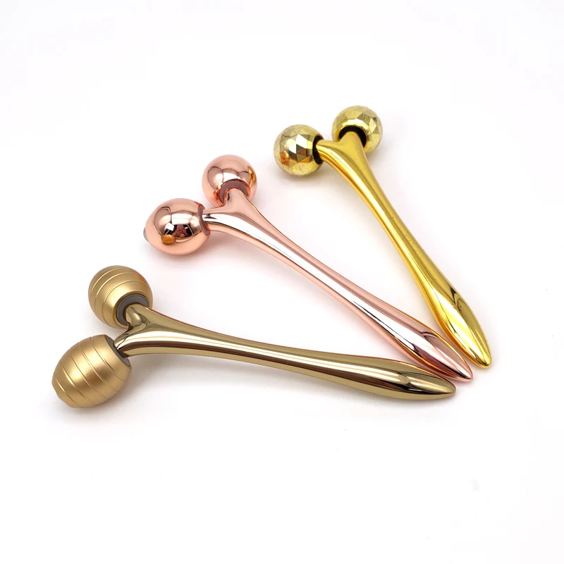 In 2022, manufacturers customized metal roller machine facial 3D massage stick hand-held facial lift  into the instrument