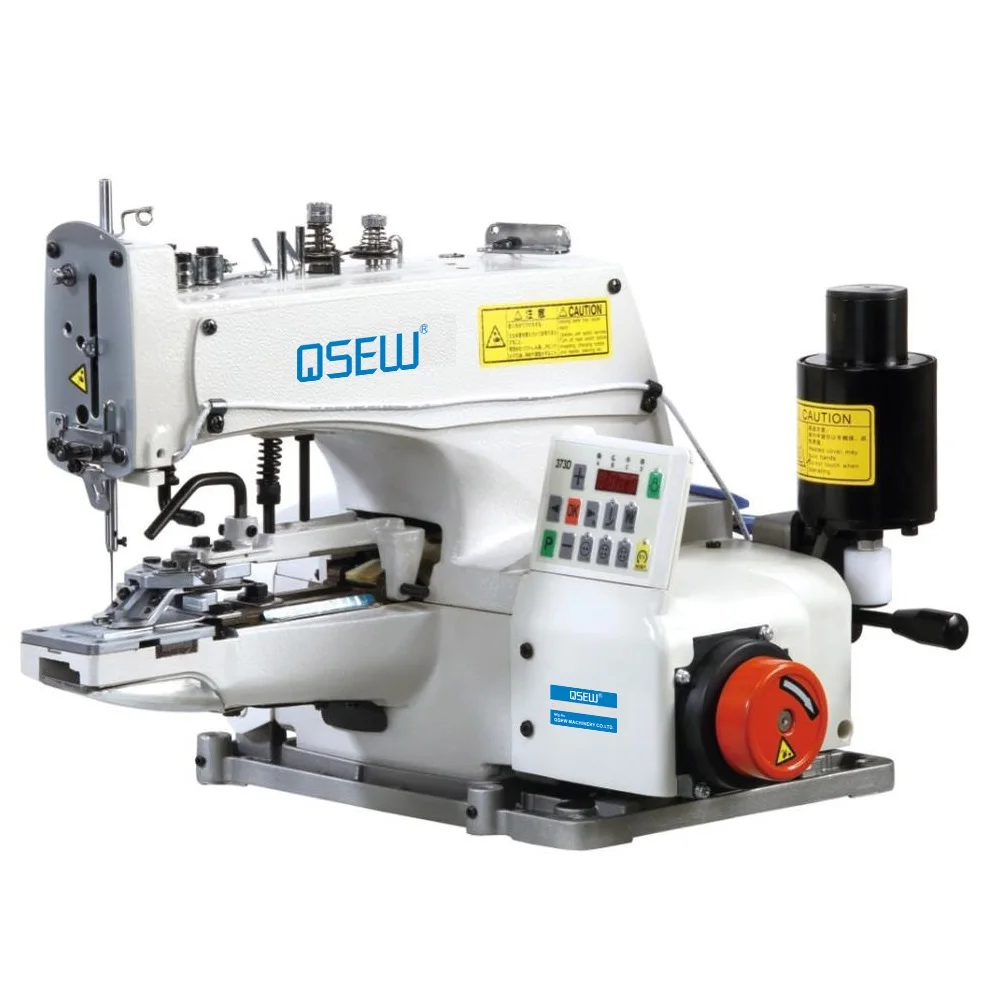 QS-373D-CP Automatic hat label making machine hat label sewing Machine