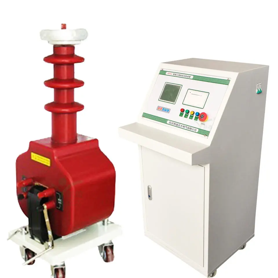 10 kva 100KV AC/DC Hipot Test Set power frequency voltage withstand tester AC DC Hipot Tester
