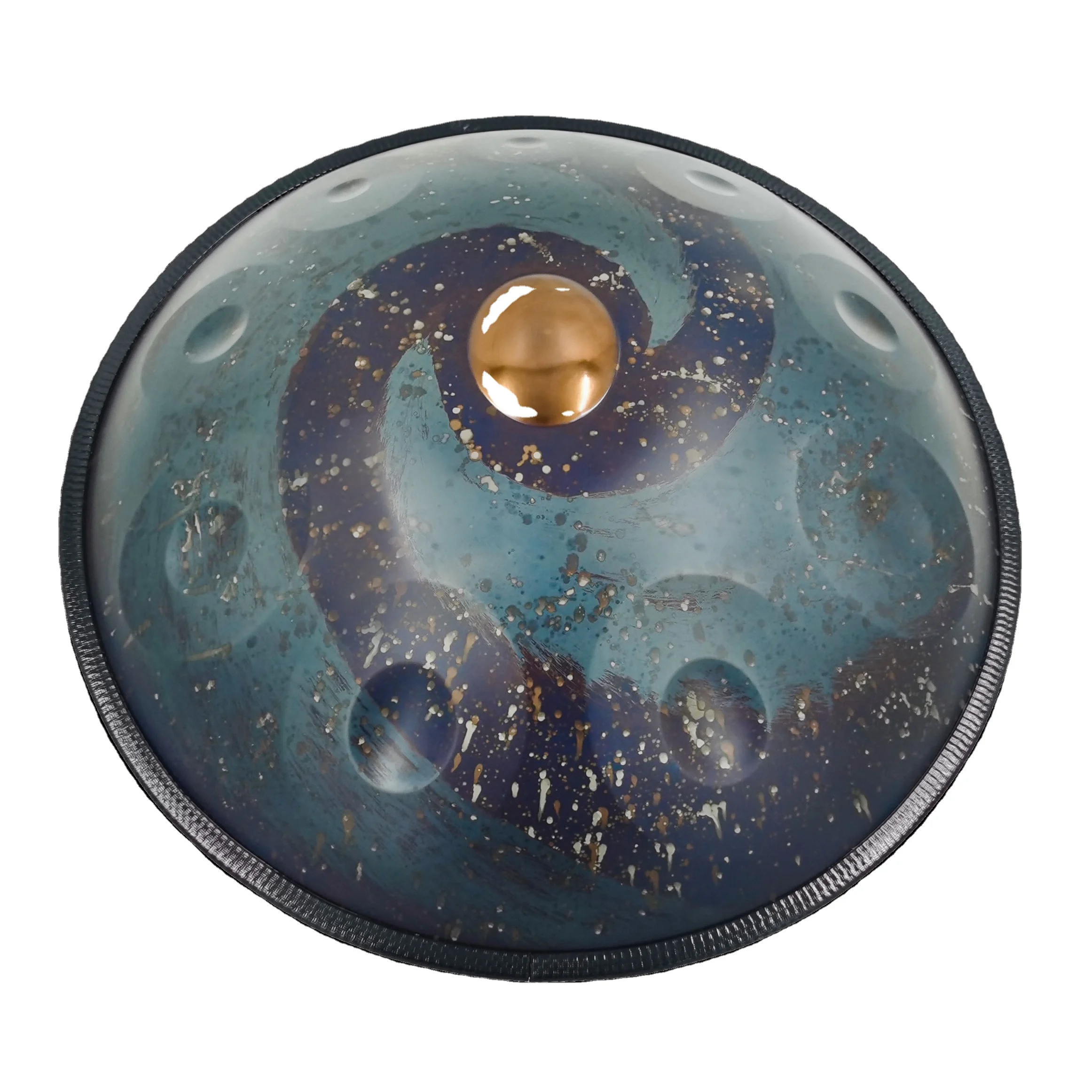 TAK Hnadpan Nucleus Series-Starburst A1 10 Note D minor Percussion Instruments Meditation Musical Handpan Drum Music Instrument