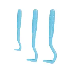 3pcs Flea Remover Hook Tick Remover Tweezer Tick Pull Pet Cat Dog Accessaries Tick Clamp Pet Mites Flea Extractor Dog
