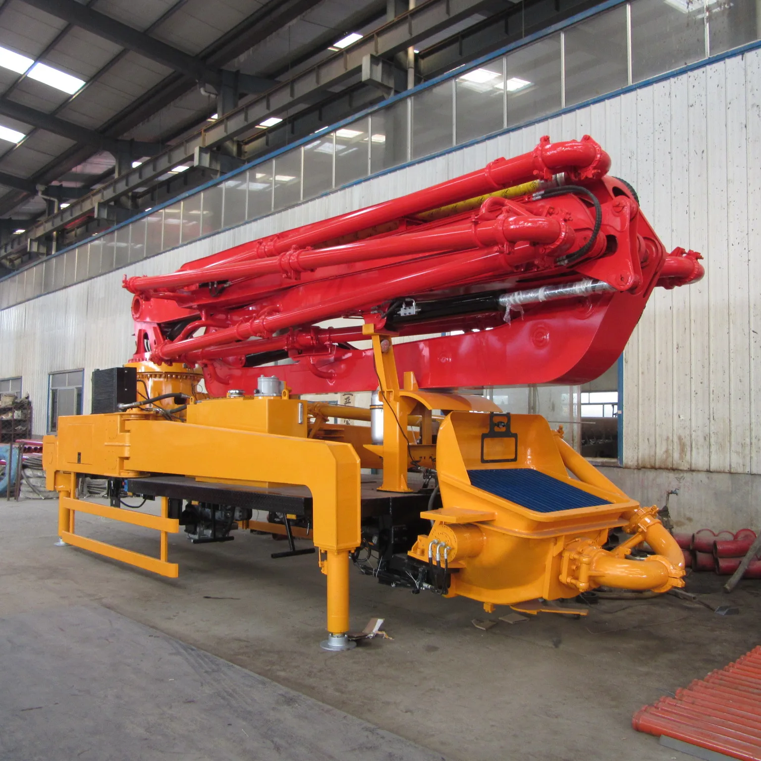 33m boom concrete pump without truck