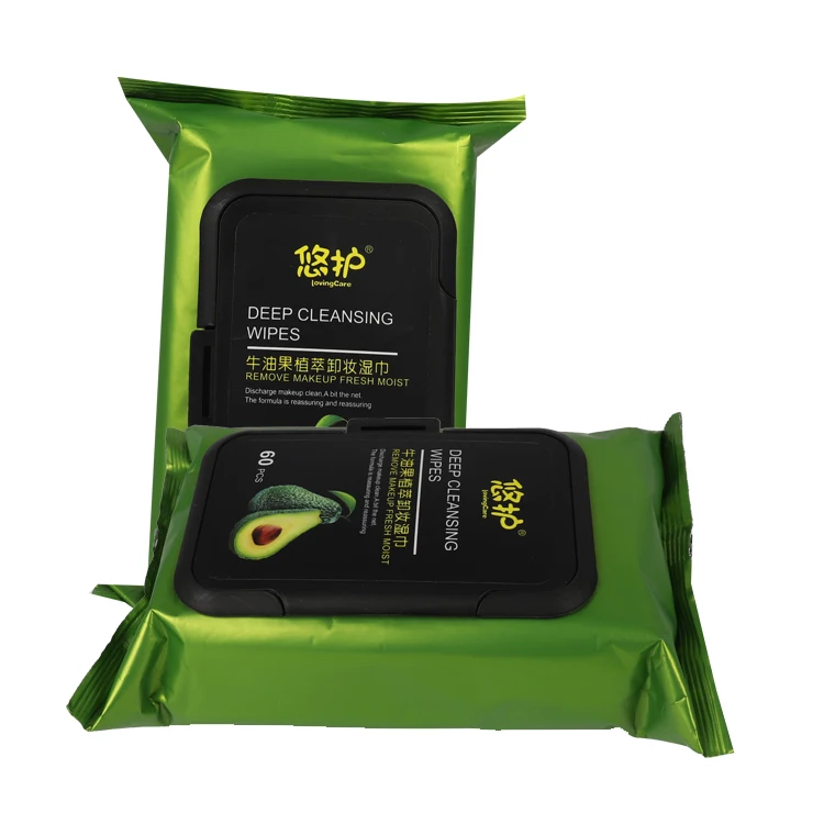 Wholesale New Type Custom Facial Wet Wipes For Makeup Removal Disposable Disinfection Feminine Cleaning Make Up Wipes