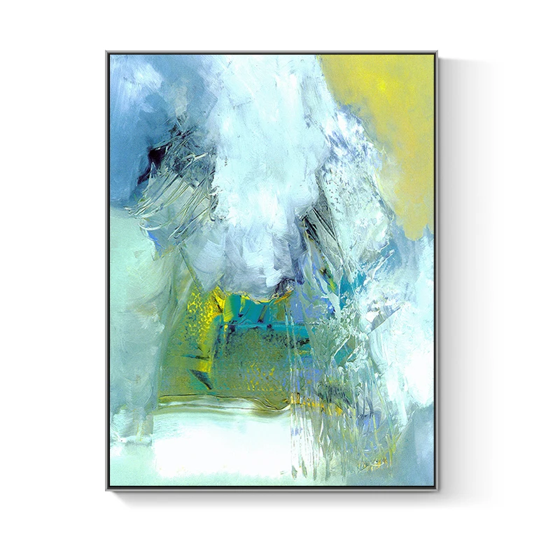 Abstract Home decoration mdf board picture canvas print wall art painting