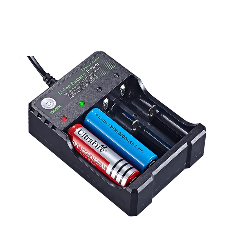 
2020 Hot Sales 18650 Battery Charger 4 Slotsli ion AA AAA Battery Charger For 18650 26650 20700 14500 