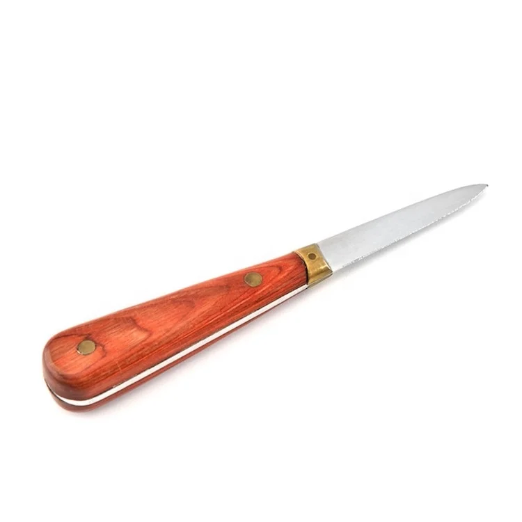 
Stainless Steel Oyster Knife with Rosewood Handle SW-KP701B 