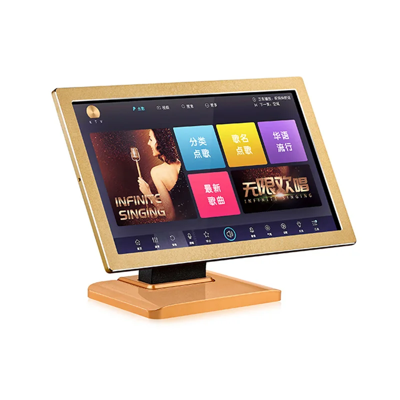 
Karaoke Player Machine System Singing Portable Jukebox Ktv 27 Inches Infrared Touch Screen 
