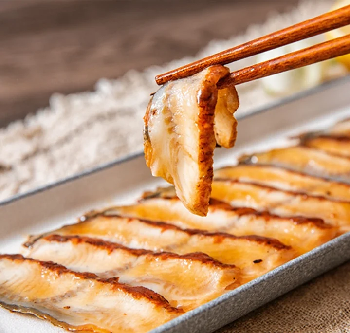 Frozen Boiled Eel Conger eel unagi fillet eel fish kabayaki sushi with HighQuality