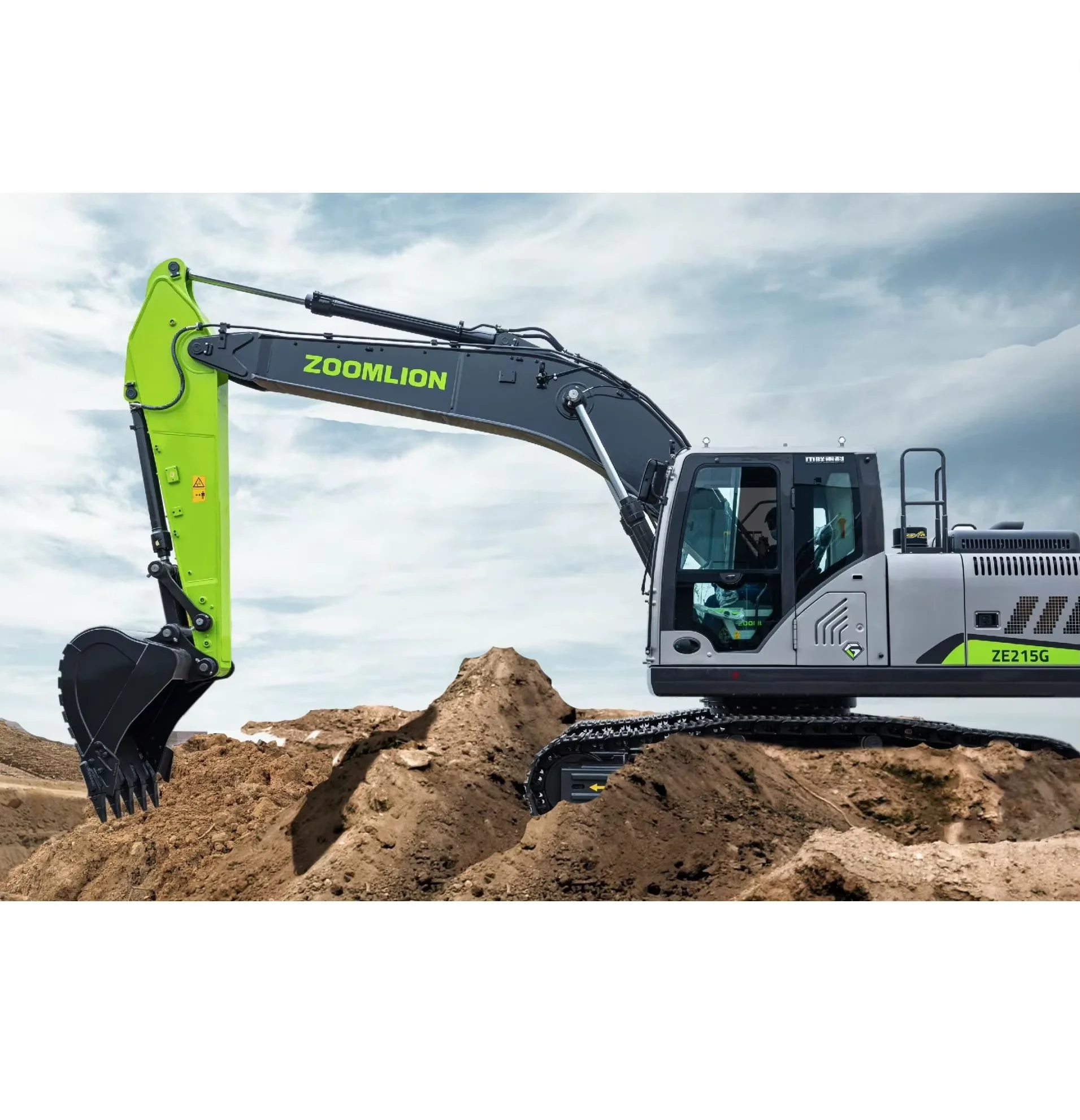 ZE215G ACE Hydraulic Crawler Excavator 22Ton Weight 134KW New Generation with Hammer for Hot Selling