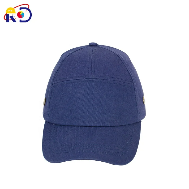 Polyester / cotton anti collision ABS inner shell safety helmet