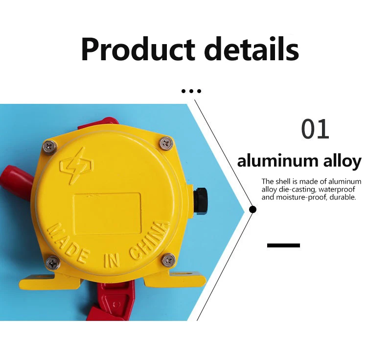 Guangzhou Factory Direct Sale Two Way Emergency Stop Switch Conveyor Belt Emergency Stop Switch