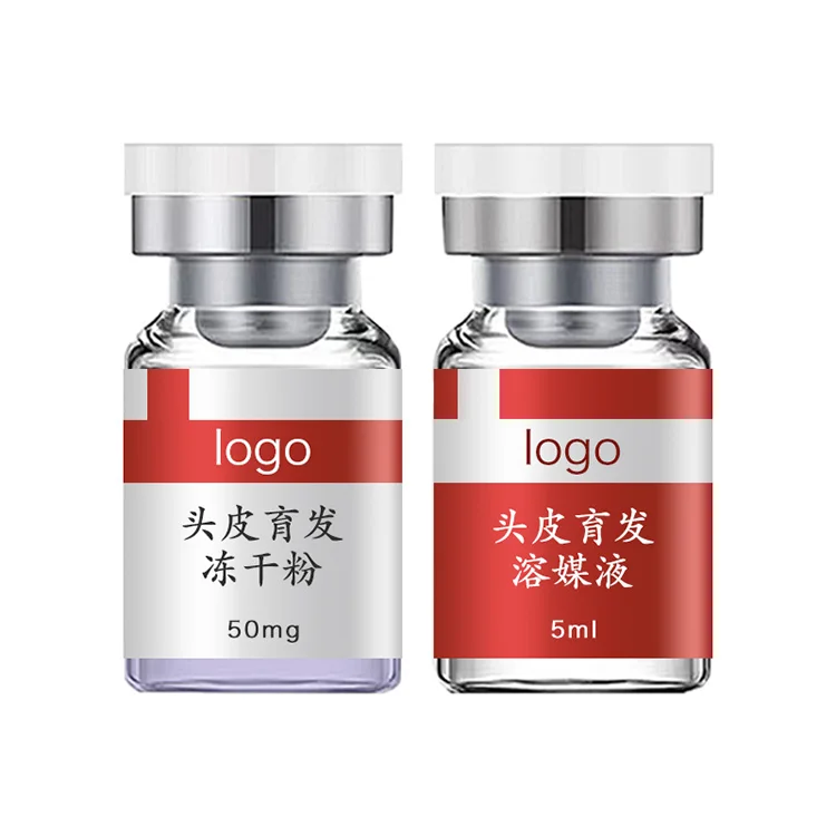 Hair Growth Oil Customize Logo Hair Regrow Anti-Aging Anti-Wrinkle Skincare Sets Copper Peptide