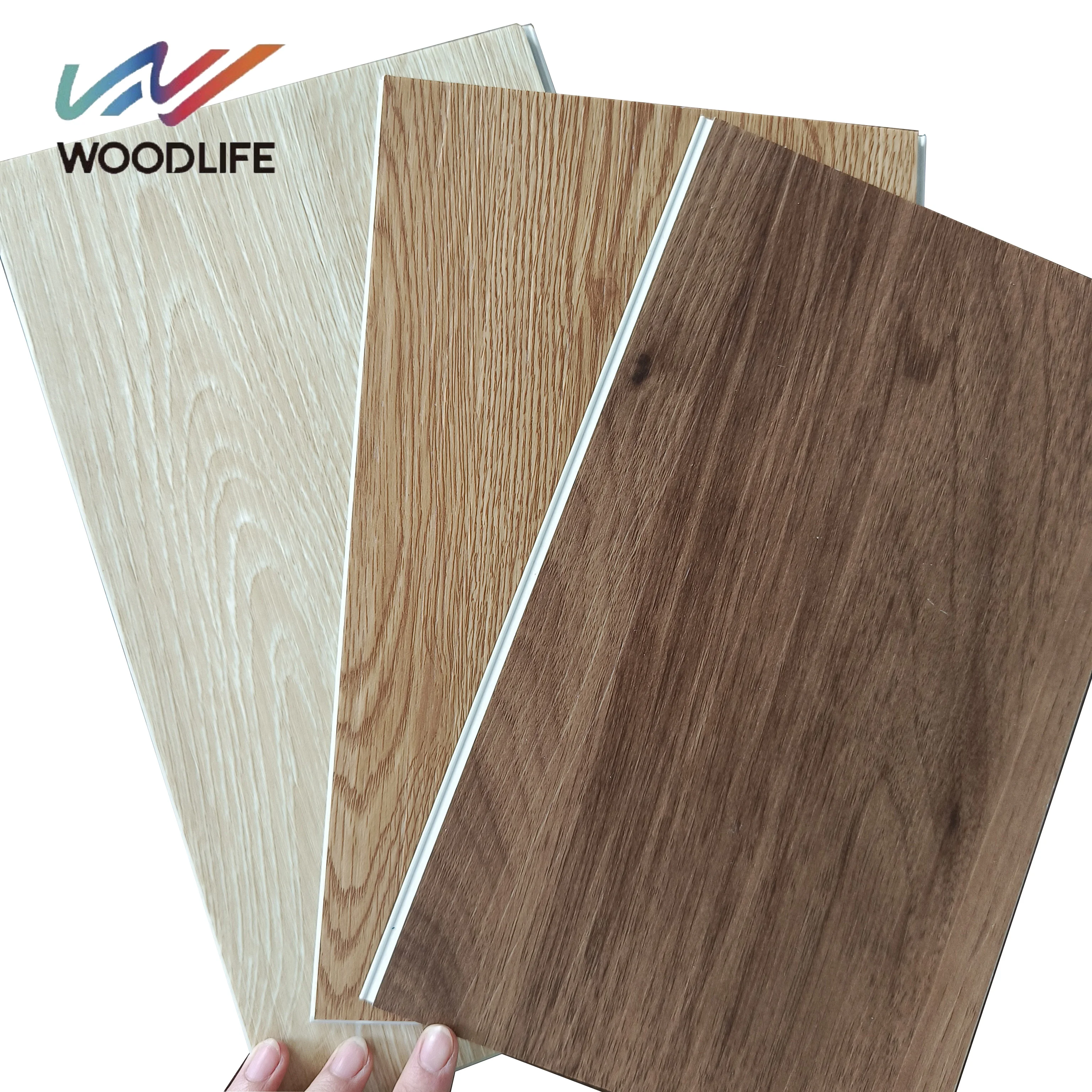 Eco Friendly Unilin Valinge Click PVC Vinyl Plank Floor 4mm 5mm Hybrid Vinyl Rigid Core SPC Flooring