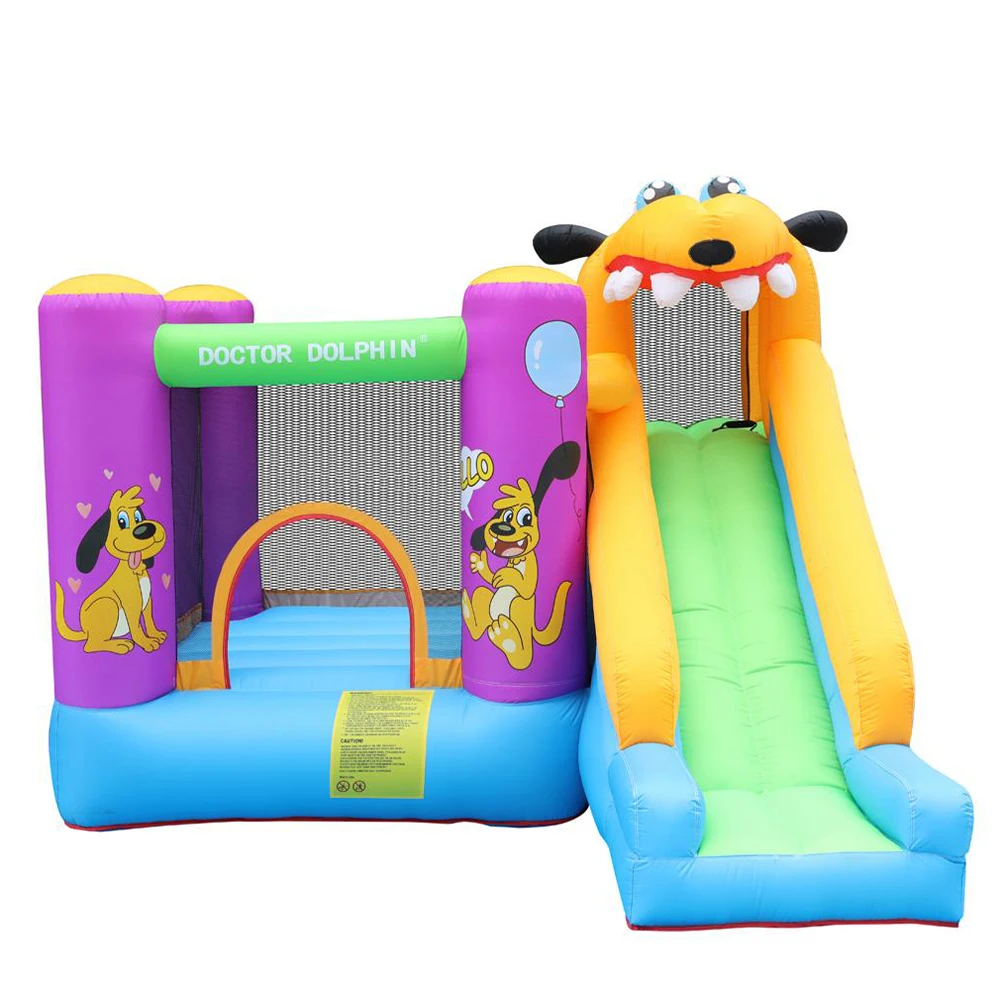 Factory wholesale hot sale Dog Bouncer Slide inflatable bouncer castle inflatable outdoor game for kids