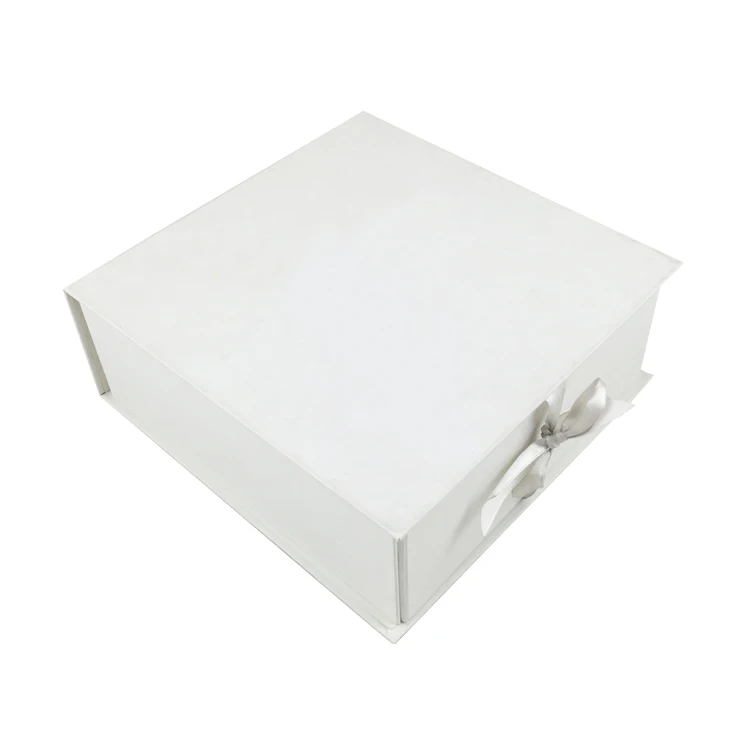 Elegant White Hair Dryer Gift Magnetic Custom Packaging Box