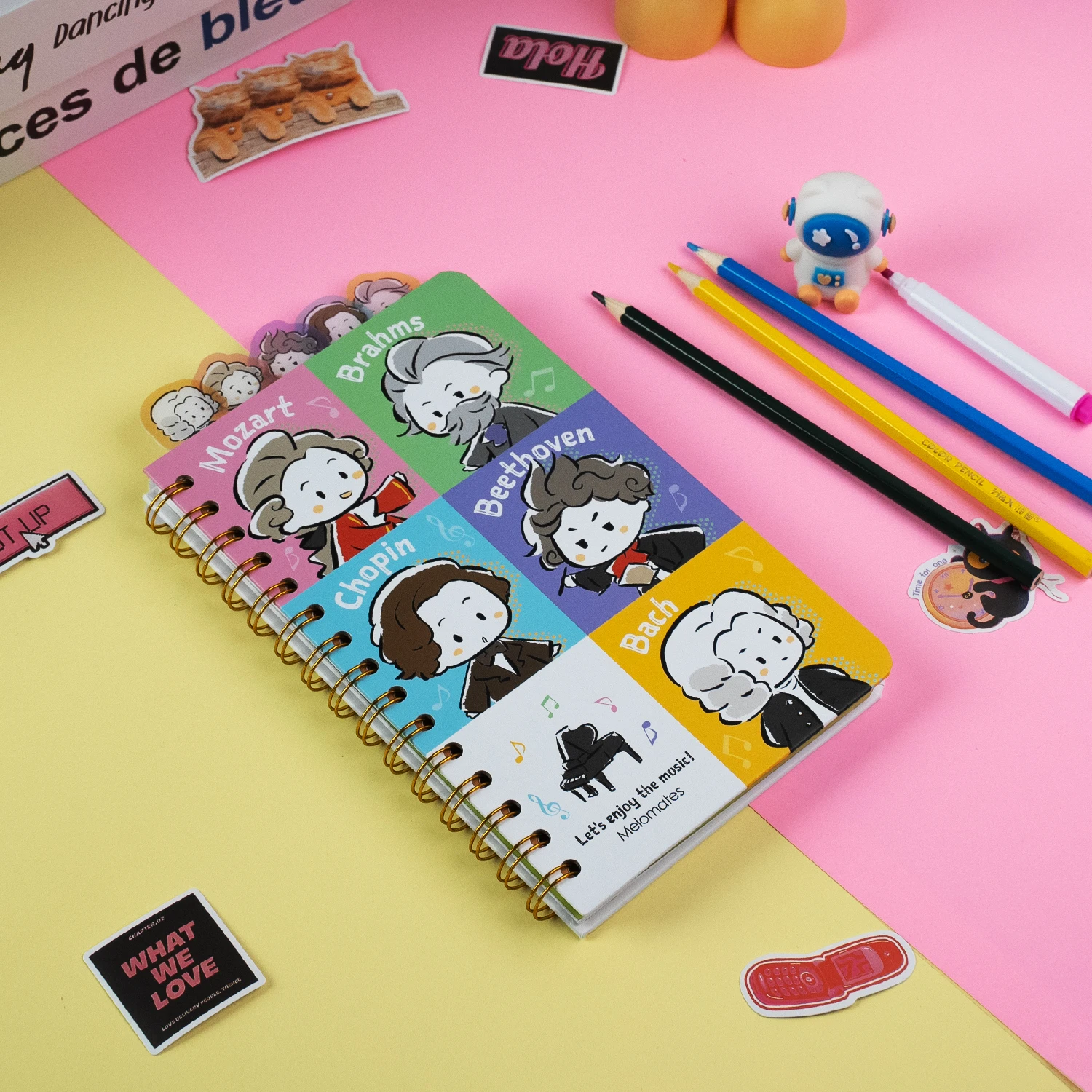 Wholesale Kids Diary Journal Note Book Spiral Binding A5 Planner Custom Logo Printing Hardcover Spiral Notebook