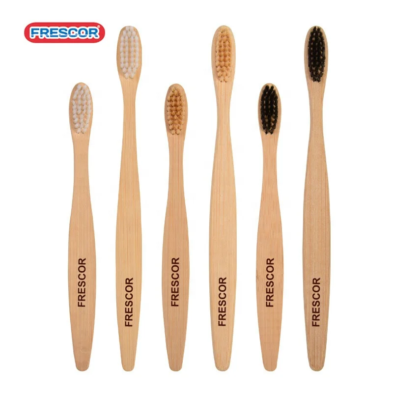 wholesale charcoal 4 pack bamboo toothbrush bamboo tooth brush