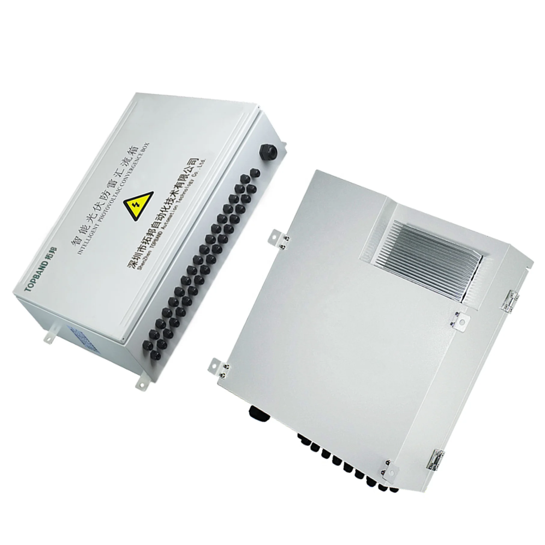 PV Array 20 Strings Solar Surge Protection DC 1500v Combiner Box