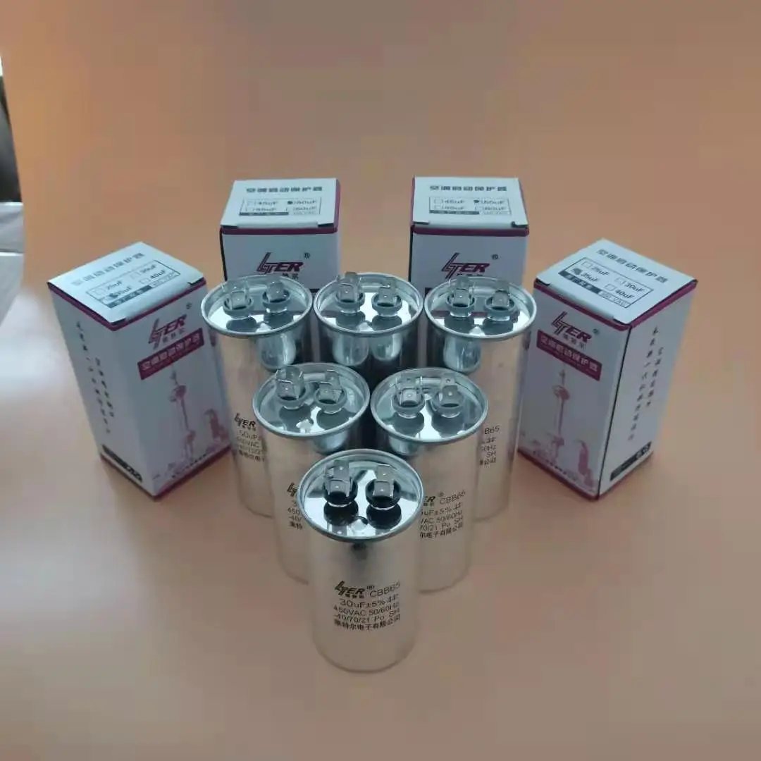 Spot wholesale starting capacitor 35uf AC motor capacitor