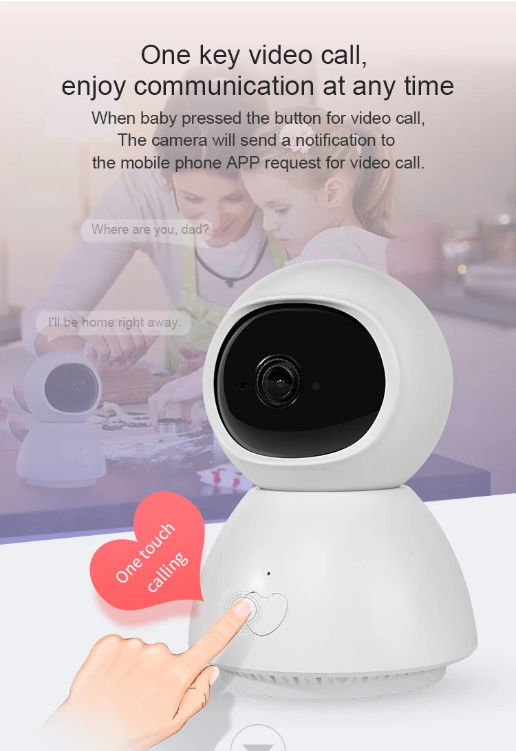  Tuya smart home HD Беспроводная камера оптовая продажа Детские Уход TUYA