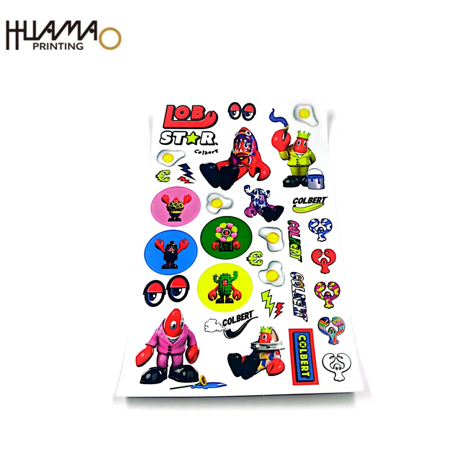 Huamao Custom Mailer Boxes A4 Paper 80 Gsm Bolsas De Papel Empty Window Cosmetic Skincare Cream Mailer Box Die Cut Stickers