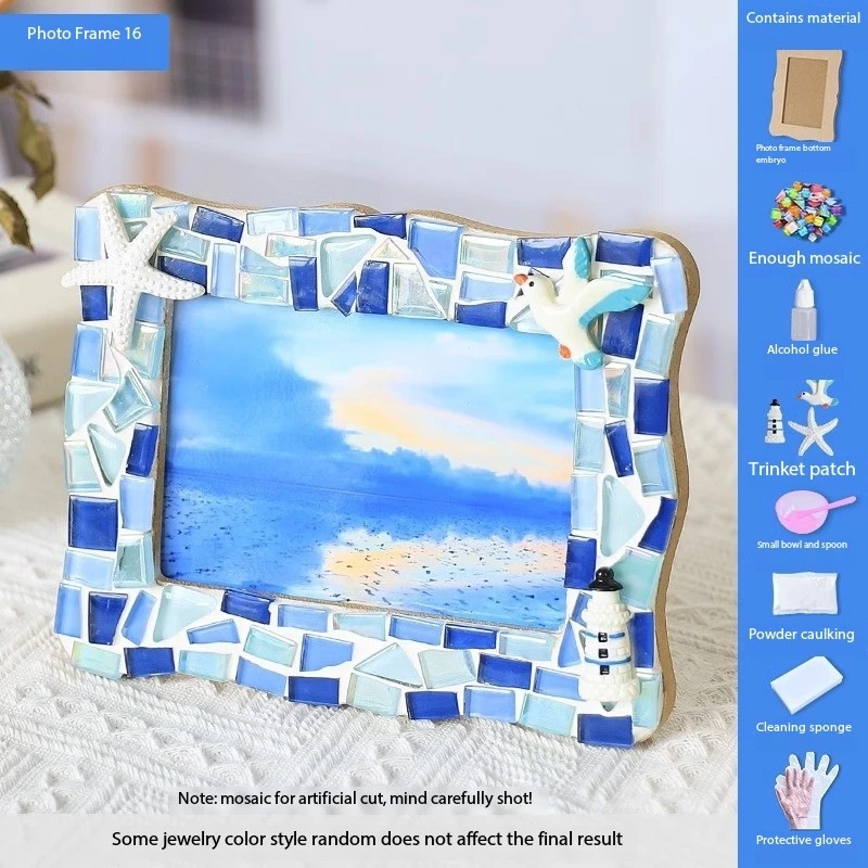 Customized Resin Handicraft Frame Creative Home Decoration Tourist Souvenir Hand-painted Resin Picture Frame