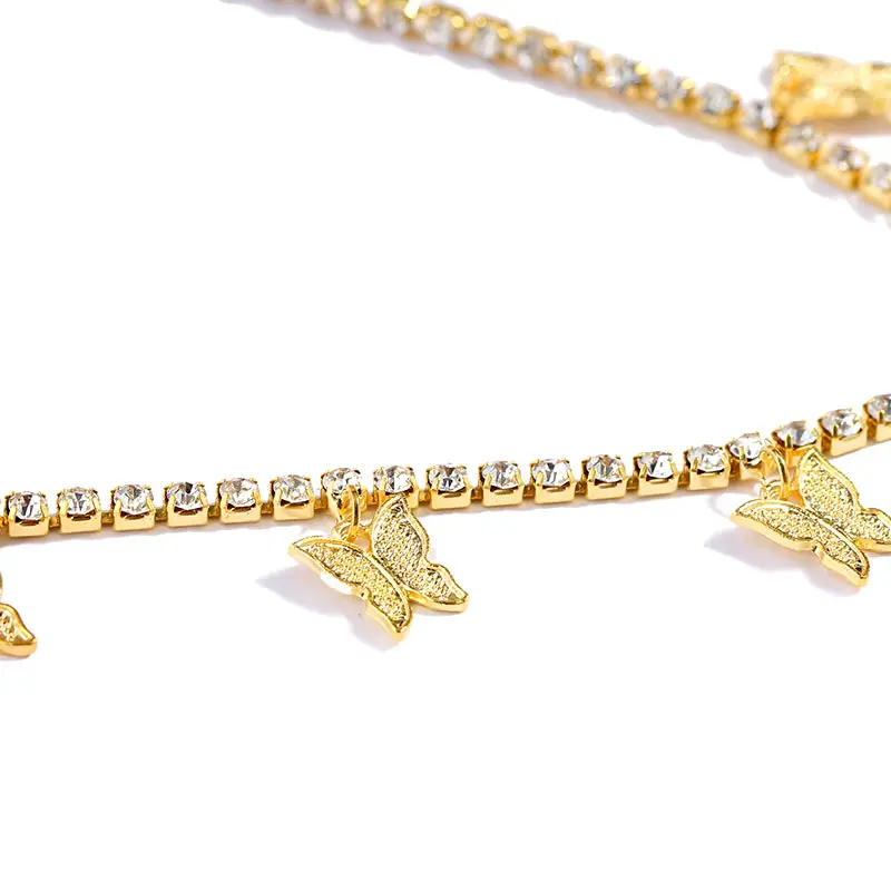  Waist Jewelry Sexy Bikini Shinning Party Weight Loss pandent Butterfly Rhinestone Crystal Letter belly chain