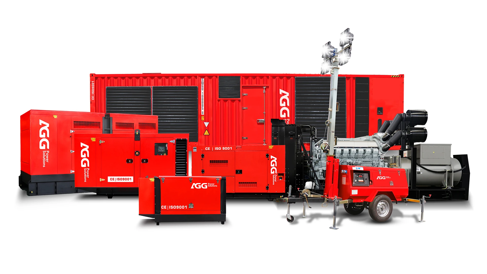 Hot-sale 20 Feet 40 Feet Container Type Diesel Genset Generator Set Heavy Duty Large Power