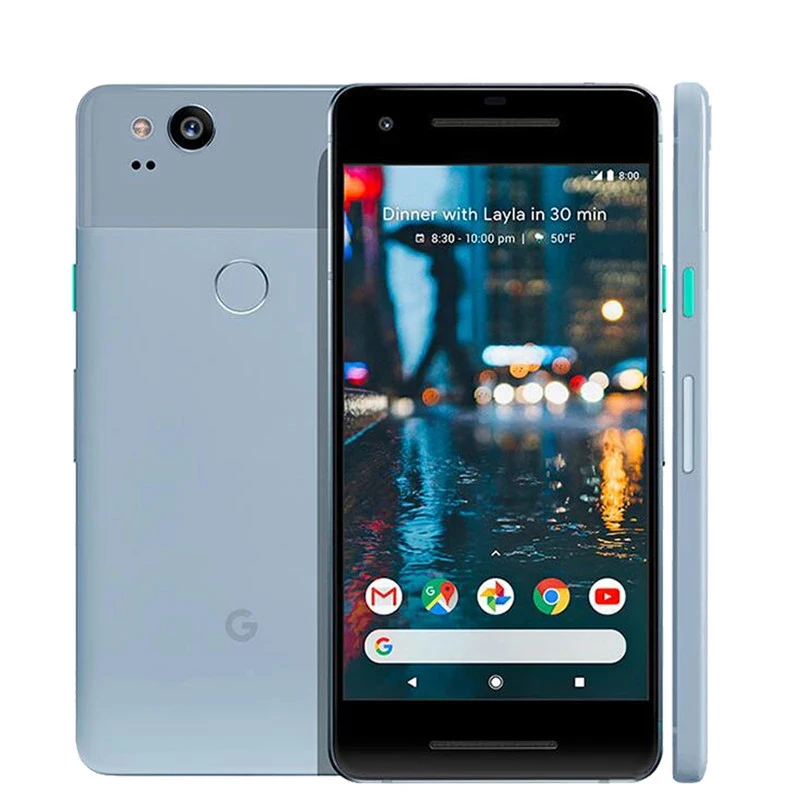 Wholesale 4+64GB/4+128GB unlocked  Qualcomm Original used mobile phone Pixel 2 Smartphone For Google Pixel 2
