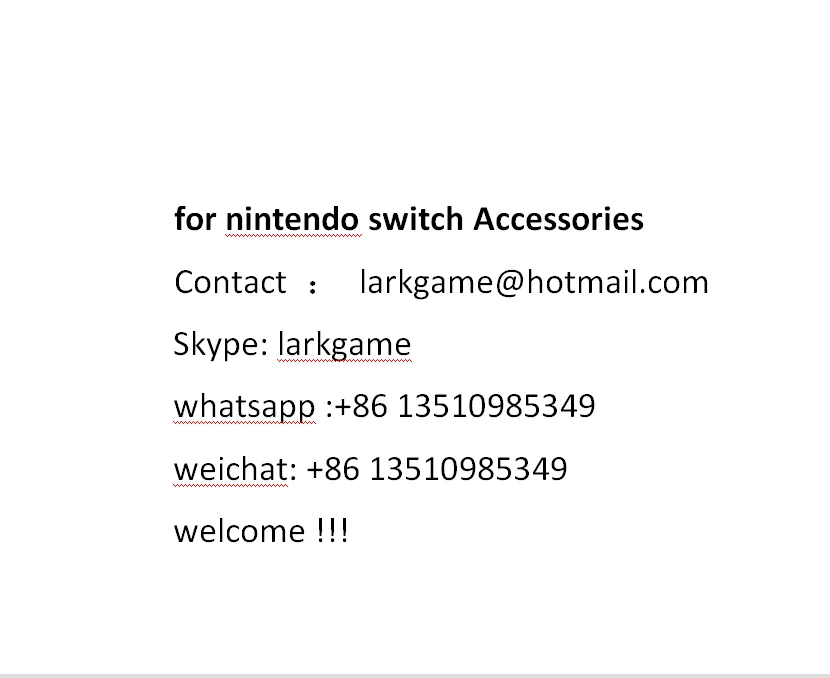 replacementparts  for  nintendo switch Accessories  good price