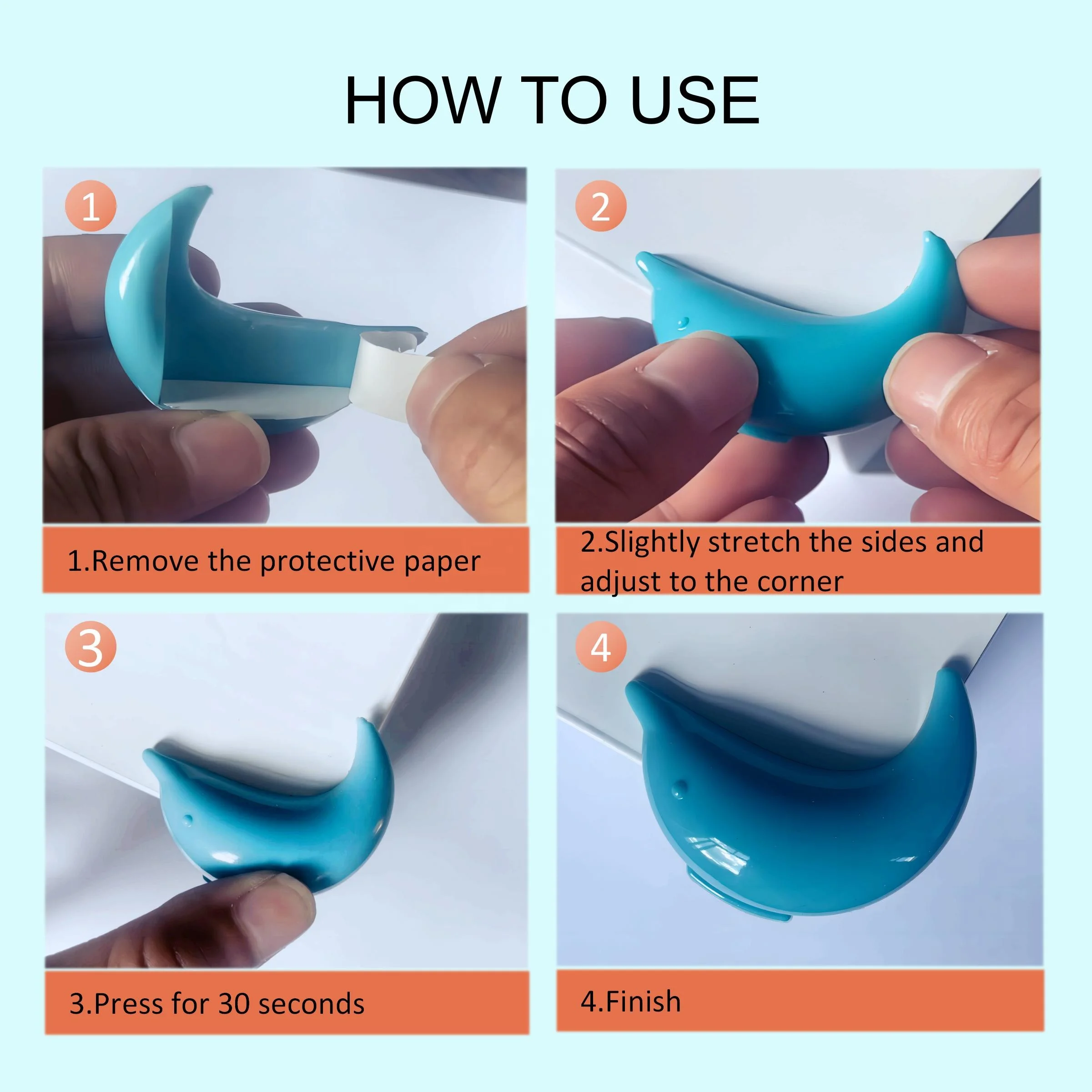 Hot Selling Cute Animal Shapes Child Baby Safety Corner Protector Baby Proofing Table Corner For Children