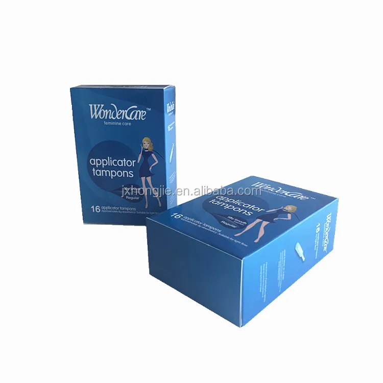 Одноразовые тампоны-аппликаторы Wondercare из 100% органического хлопка