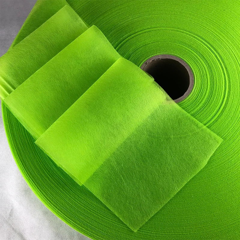 Washable Water Absorbing Non Skid Flammable Gossamer Dust-proof Perforated Bonding Negative Ion Nonwoven Fabric
