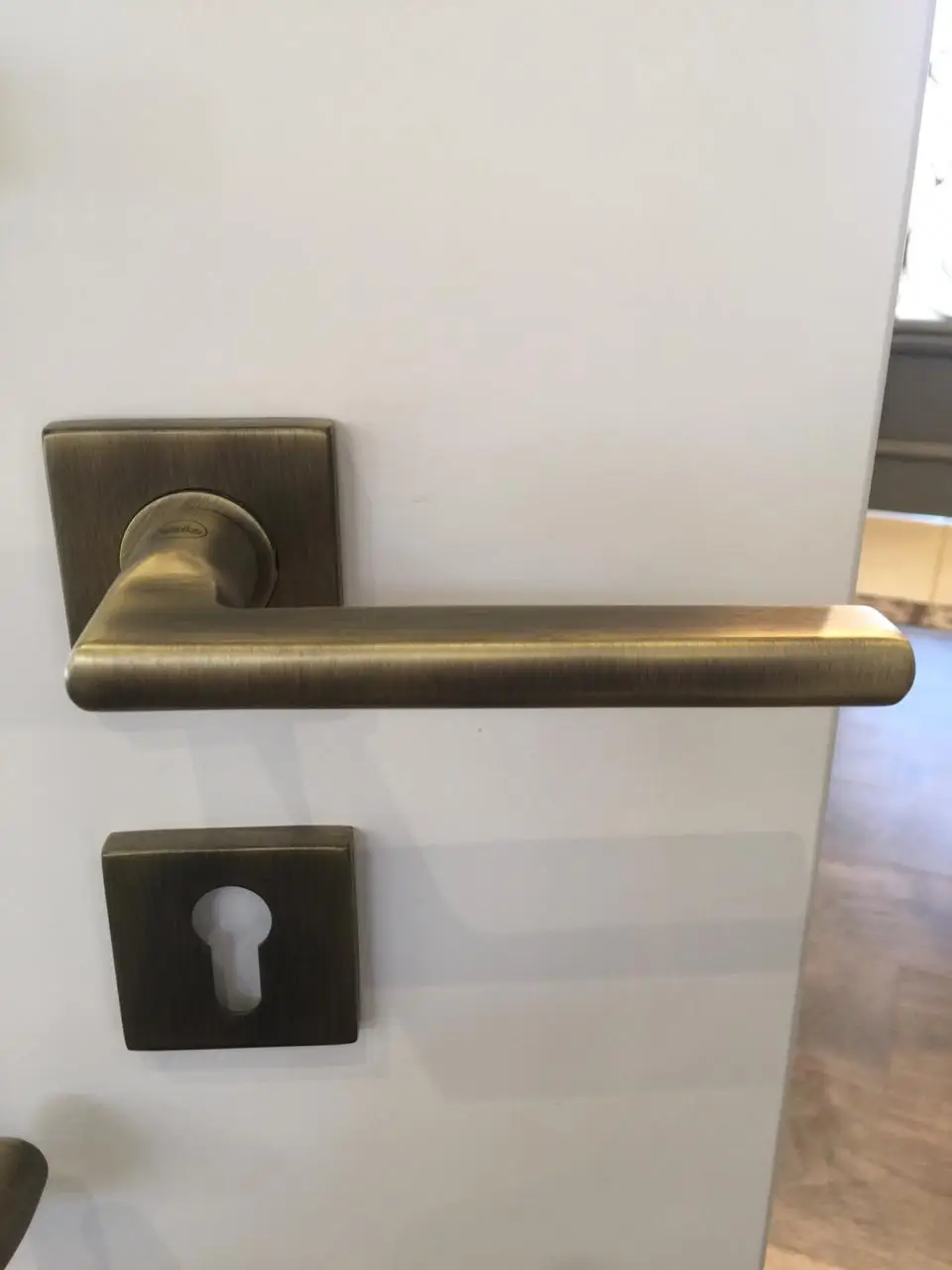 Modern Door Handle Lock Minimalist Interior Door Split Lock Home Bedroom Accessories Door Lever Handle
