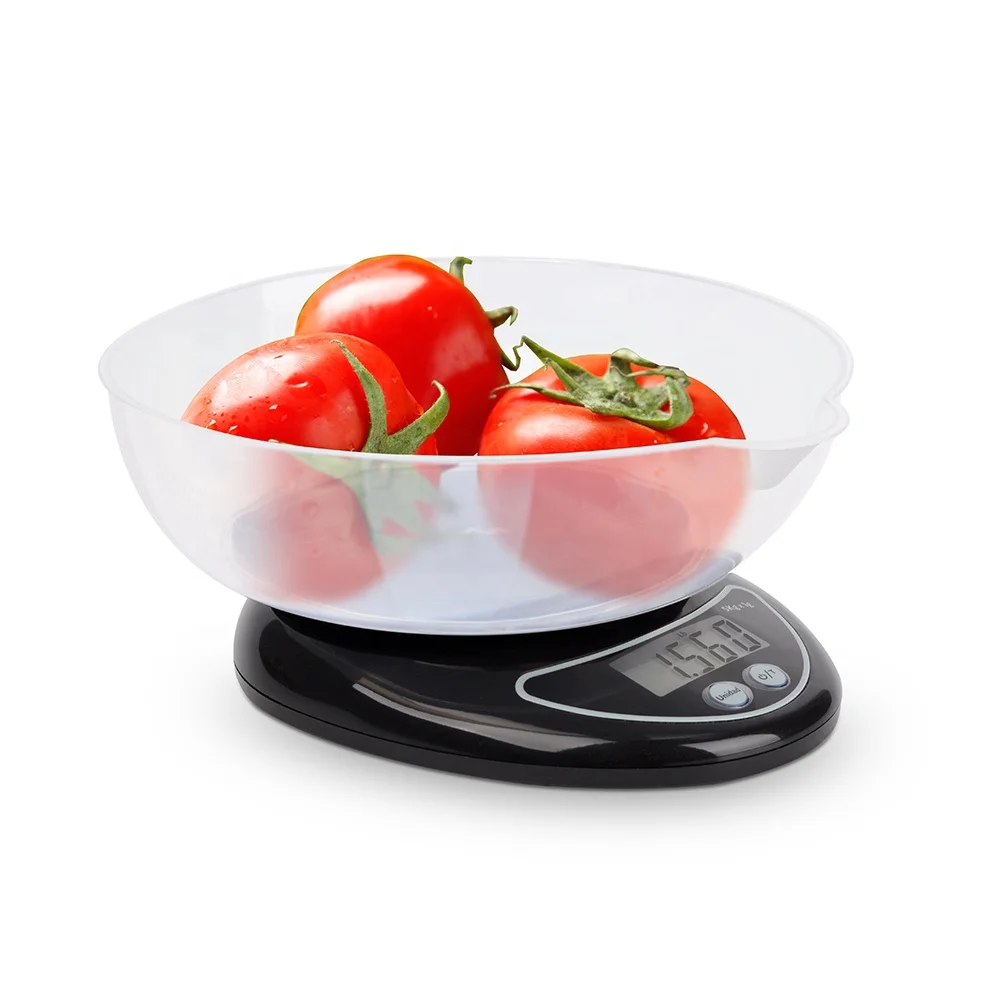 Portable Mini Smart  Multifunction Electronic Digital Food Kitchen Scale With Bowl