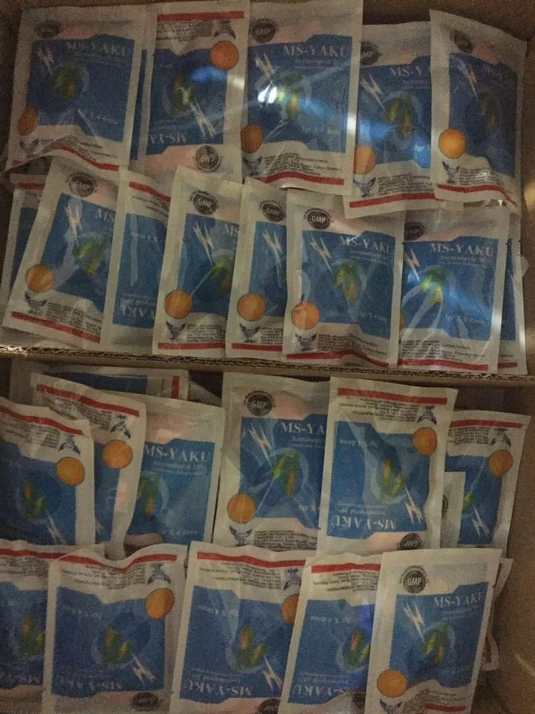 
Insecticide Acetamiprid 20 % SP Mospilan 20 SP 3 gram Water Soluble Sachet X 4 per Plastic Bag 