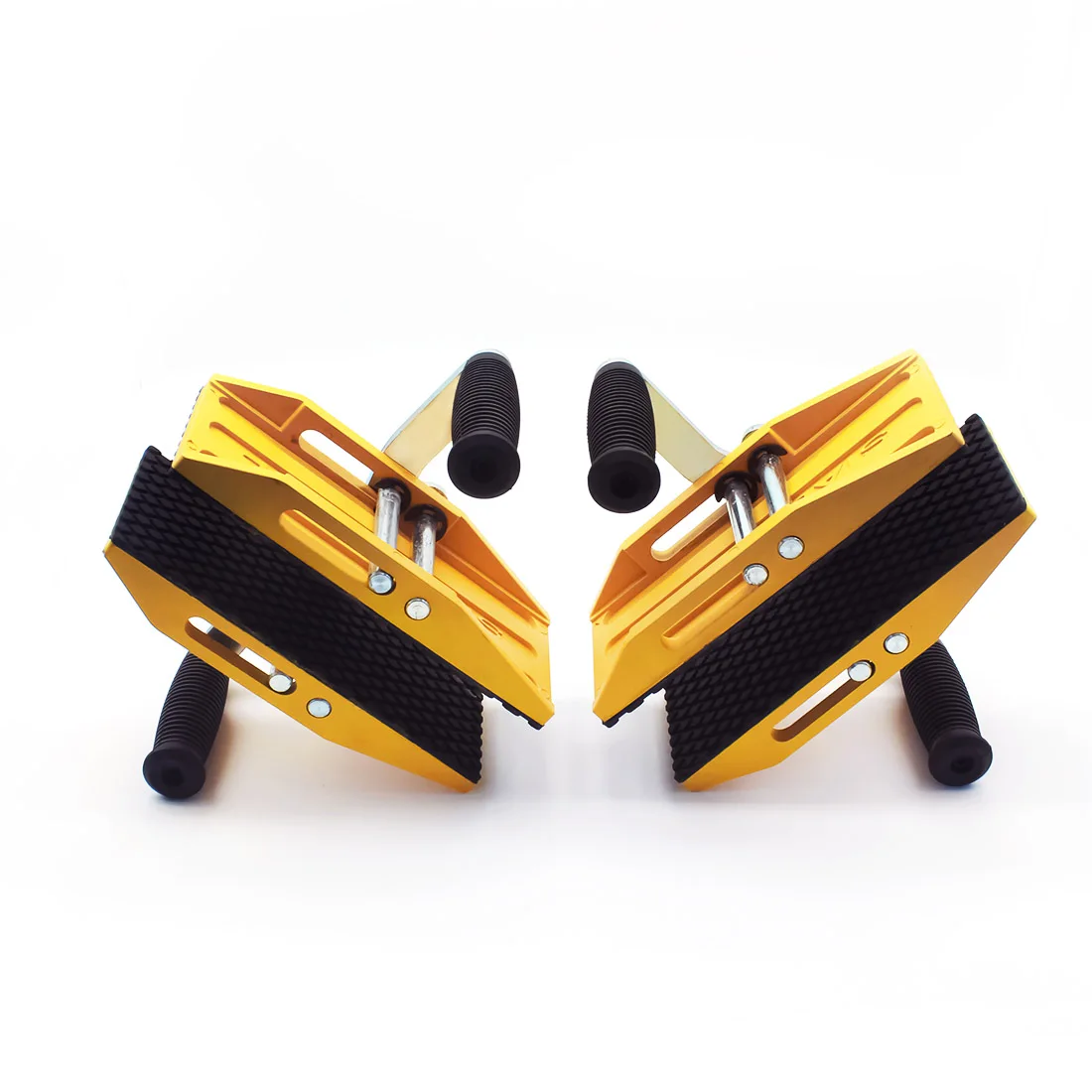Double Handed Stone Slab Clamp Granite Marble Glass Mobile Fixture Stone Carry Clamps