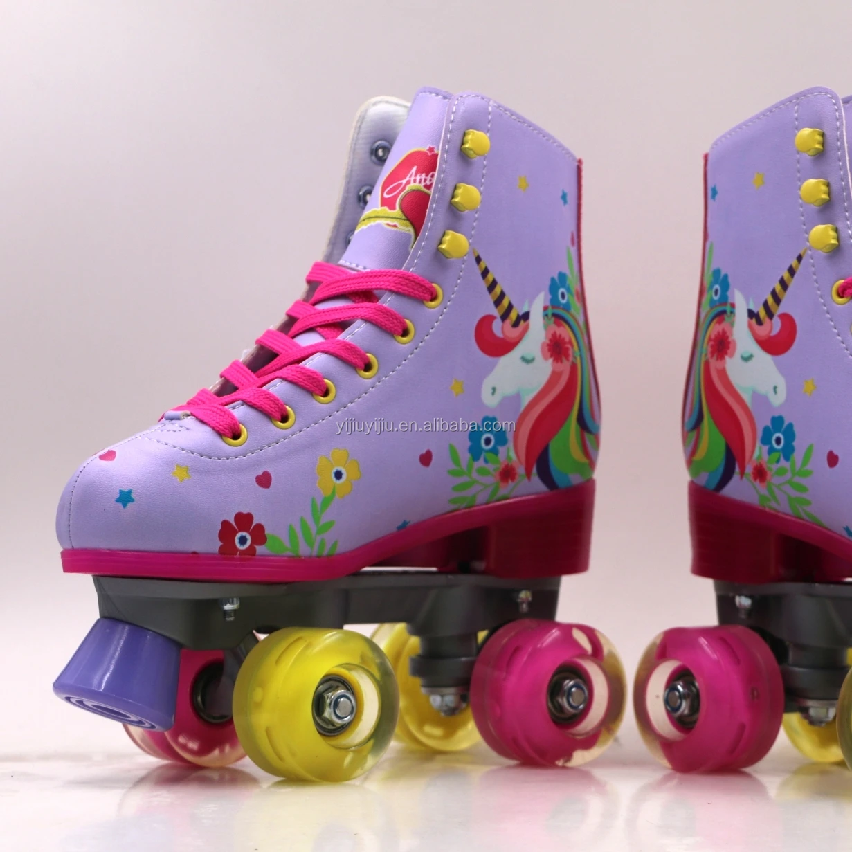 Yijiu Cheapest Roller Skates Wheels Adjust Kid And Beautiful Woman Roller Skates