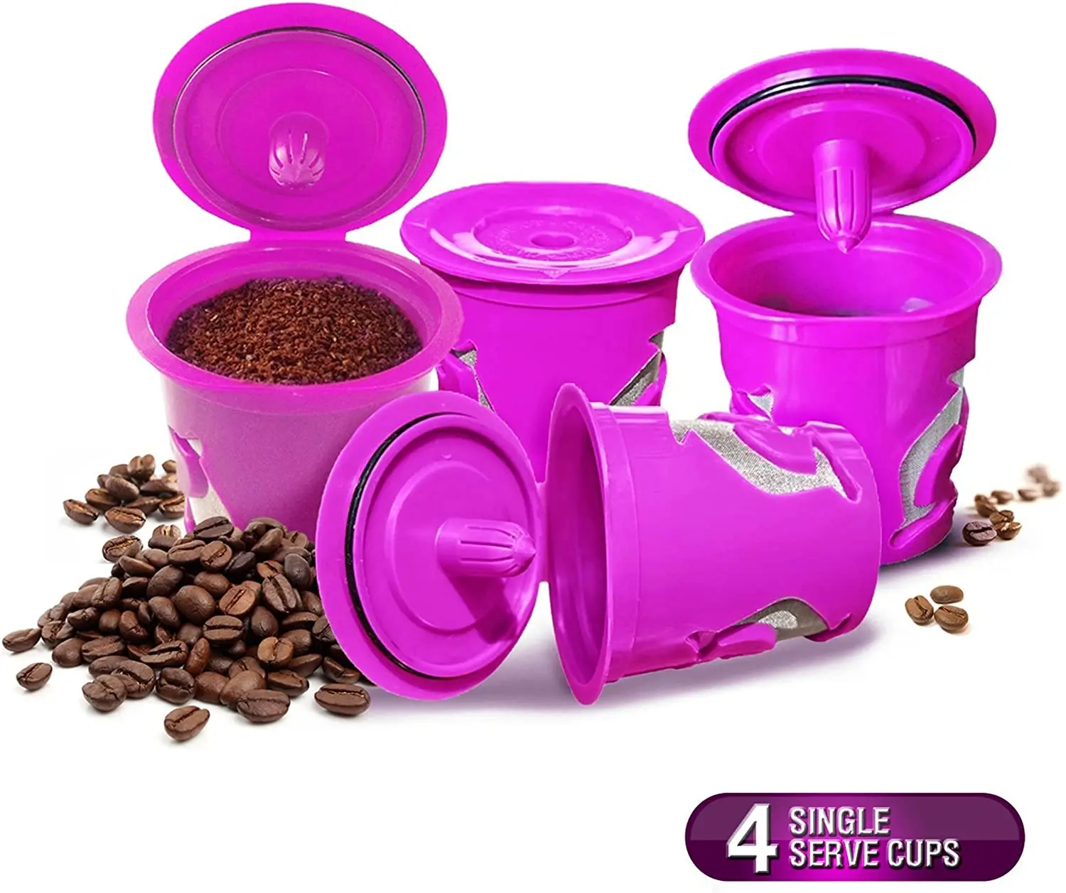 Reusable K Cups Coffee Makers Universal Refillable KCups, Keurig filter, Reusable k-cups reusable filter