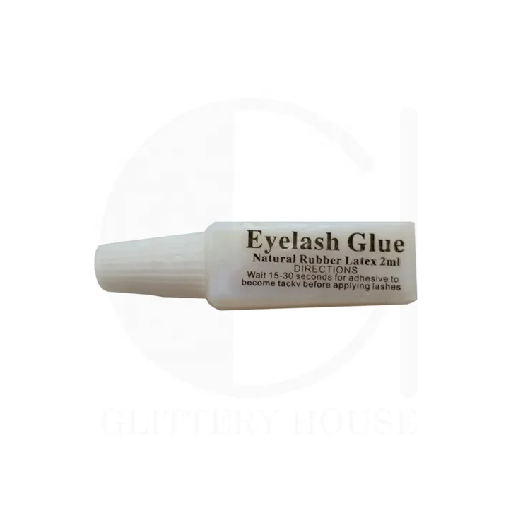 eyelash glue mini bottle 2ml 5ml 3d mink 5d mink full strip lash glue custom logo private label sticker provided eyelash glue