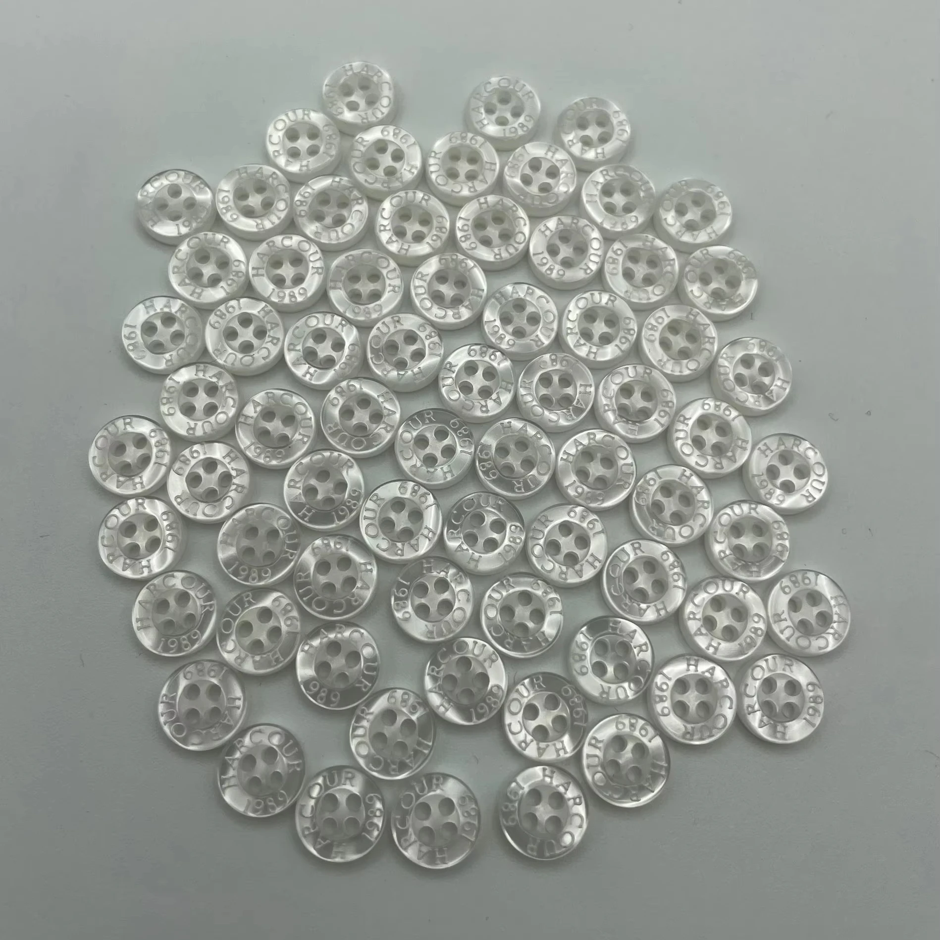 Pearl Shell Bulk Sewing Buttons, 10mm/12.5mm/15mm/18mm/20mm Buttons