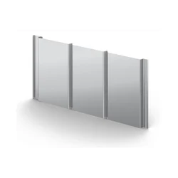 Three waves strong bearing metal decking floor