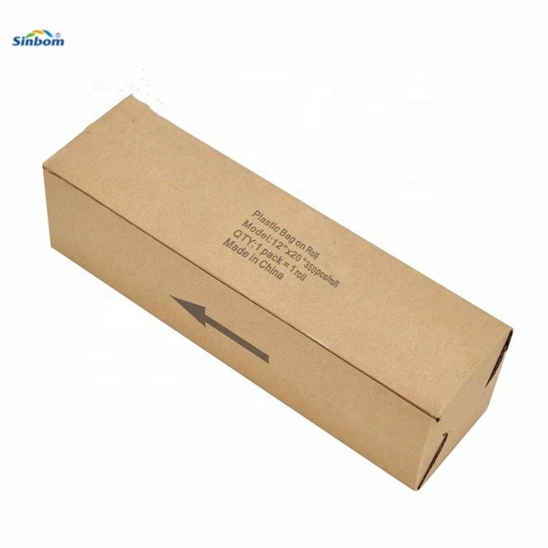 LDPE plastic custom printed transparent fresh fruit & vegetable packaging bags on roll