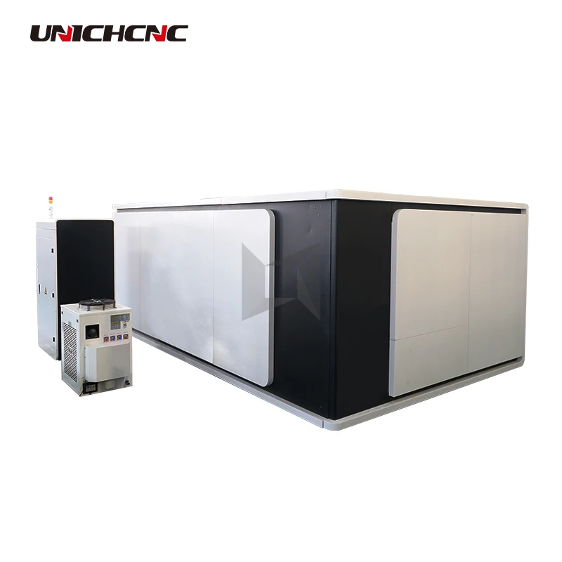 
Big iron door,decoration,metal plate fiber laser cutting machine 1500w metal ss cutter with protection cover 