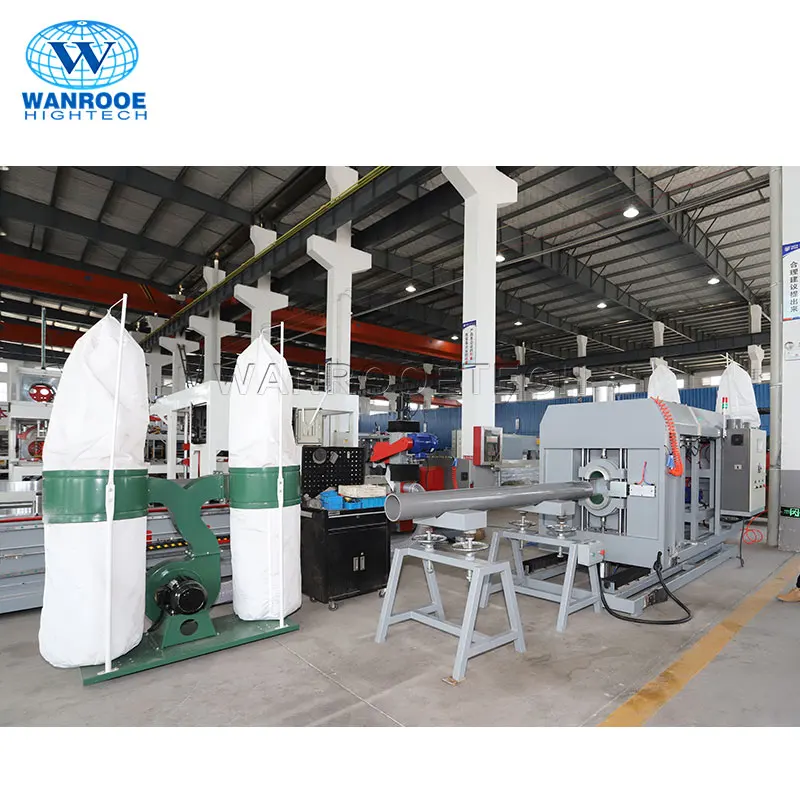 Professional Plastic Pipe Making Machine Pipe Thread Cutting Machine