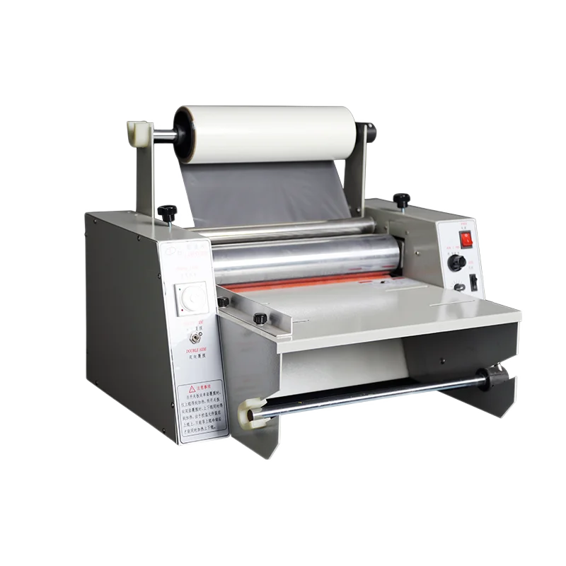 WD-380) Desktop A3 A4 size 365mm/14.3inch Steel Roller electric thermal film hot roll lamination machine